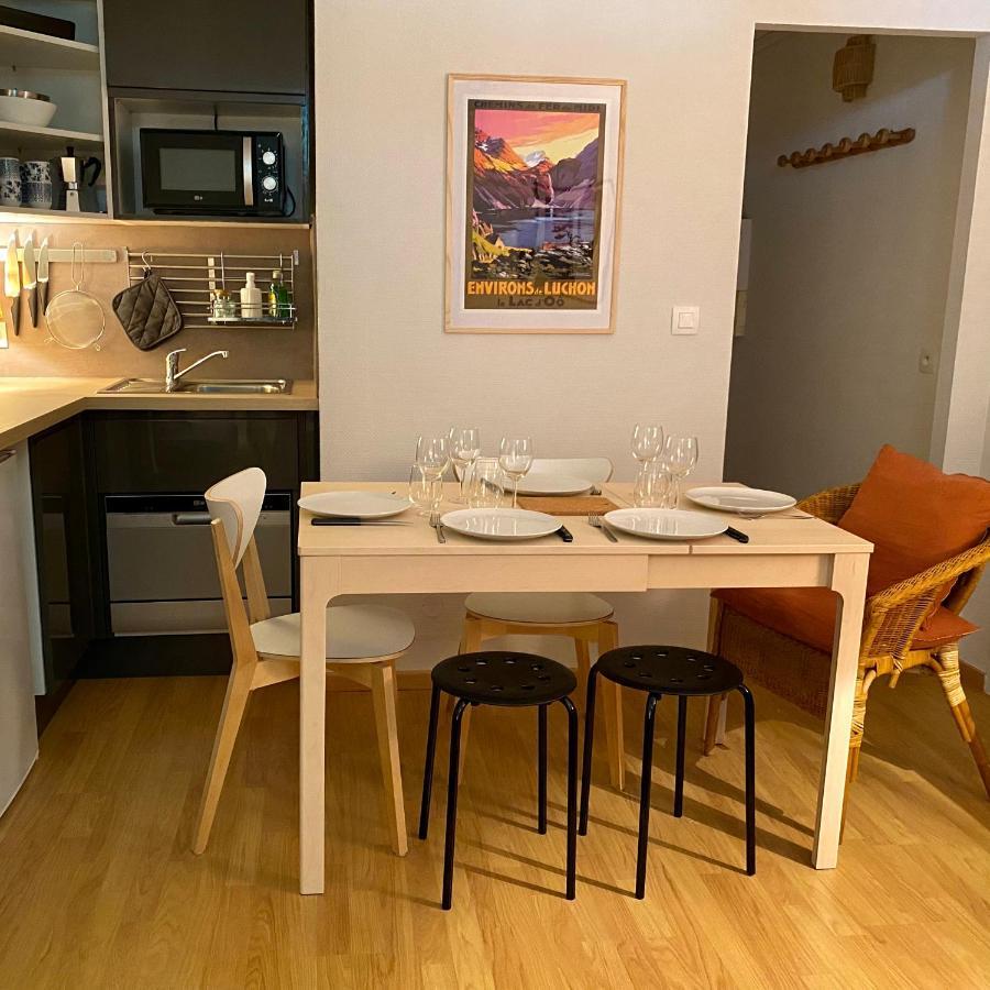 Newly Renovated Ground Floor Apartment Close To Thermes Bagnères-de-Luchon Exterior foto